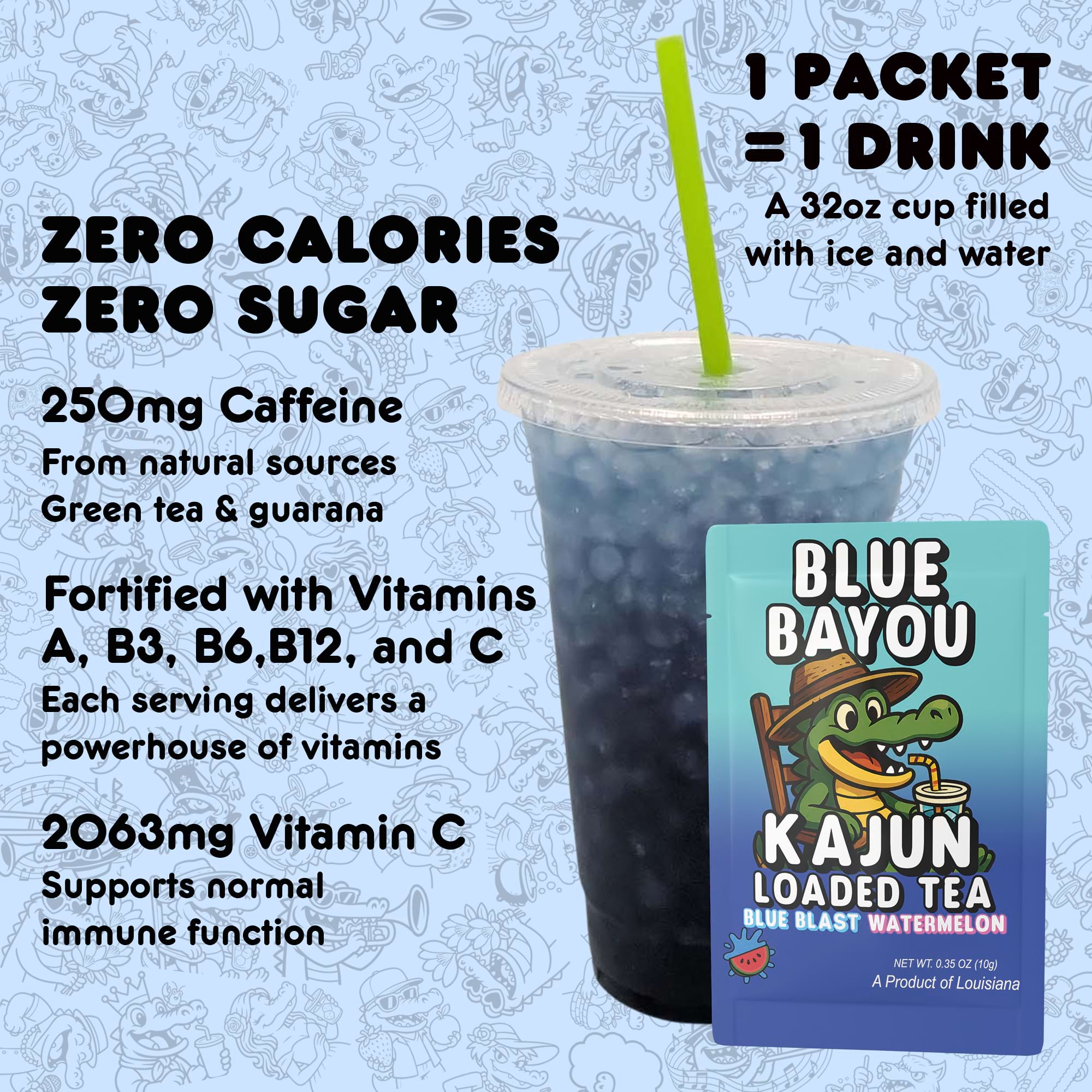 Blue Bayou - Lively Sips to Mix and Enjoy