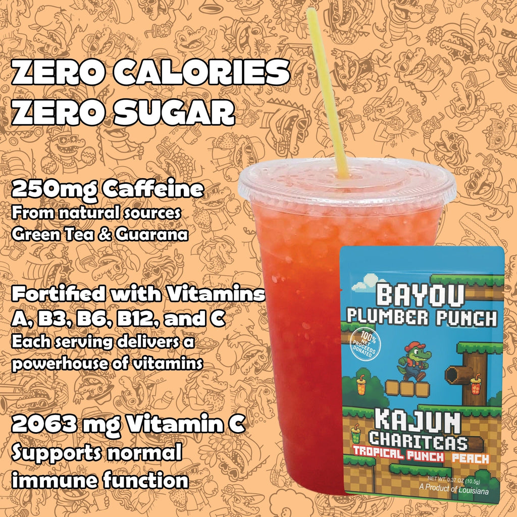 Chari-TEA Limited Edition Flavor Drop 2 Flavor/10 Pack - Cool Sips over Plenty of Ice