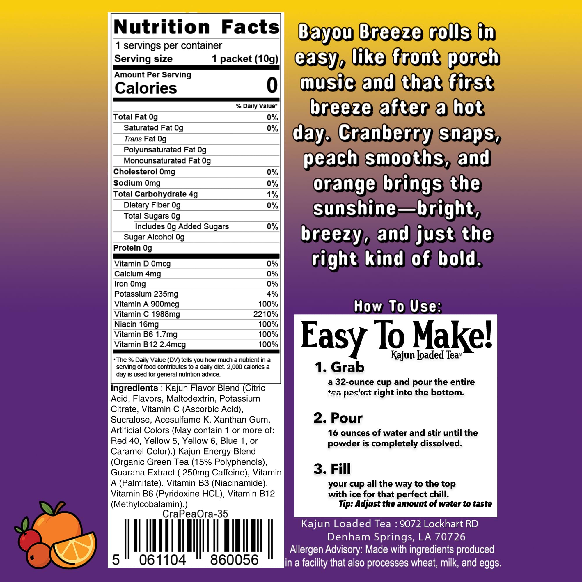 Bayou Breeze - Cool Sips for Simple Preparation