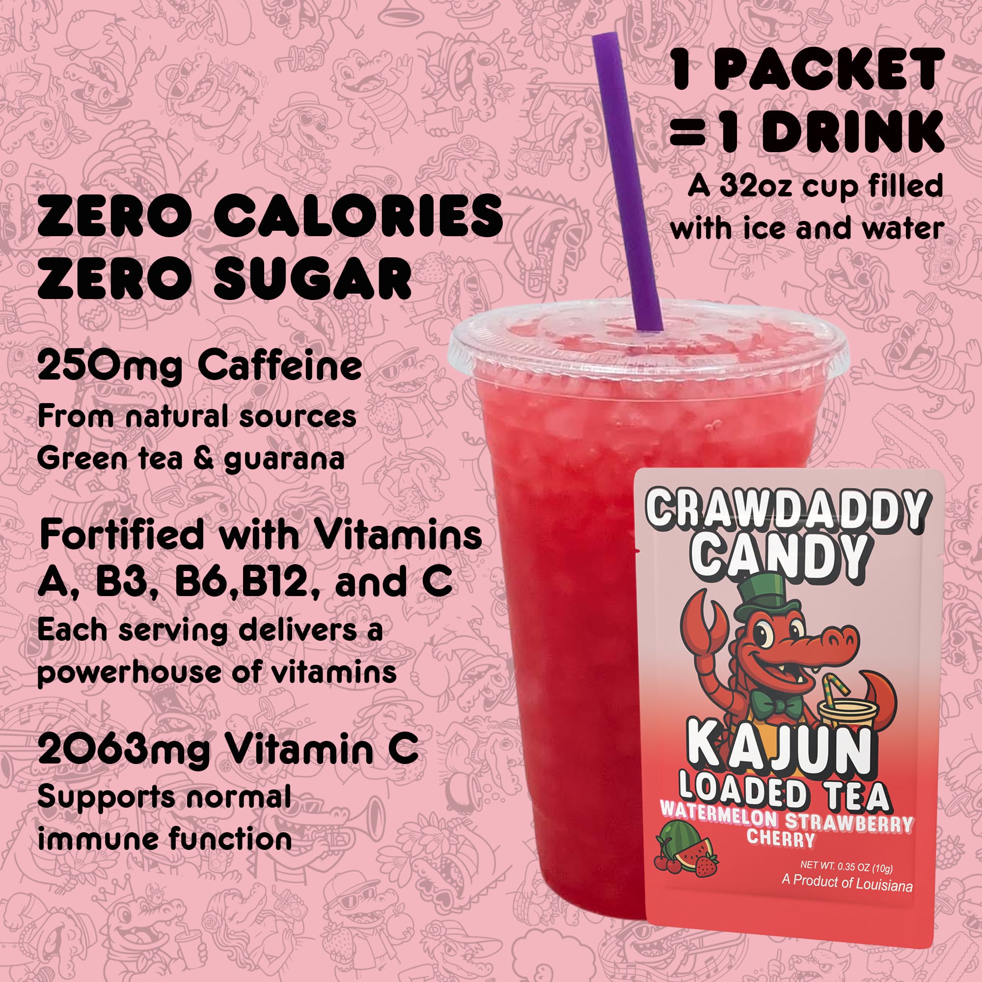 Crawdaddy Candy - Delightful Sips for Your Cup