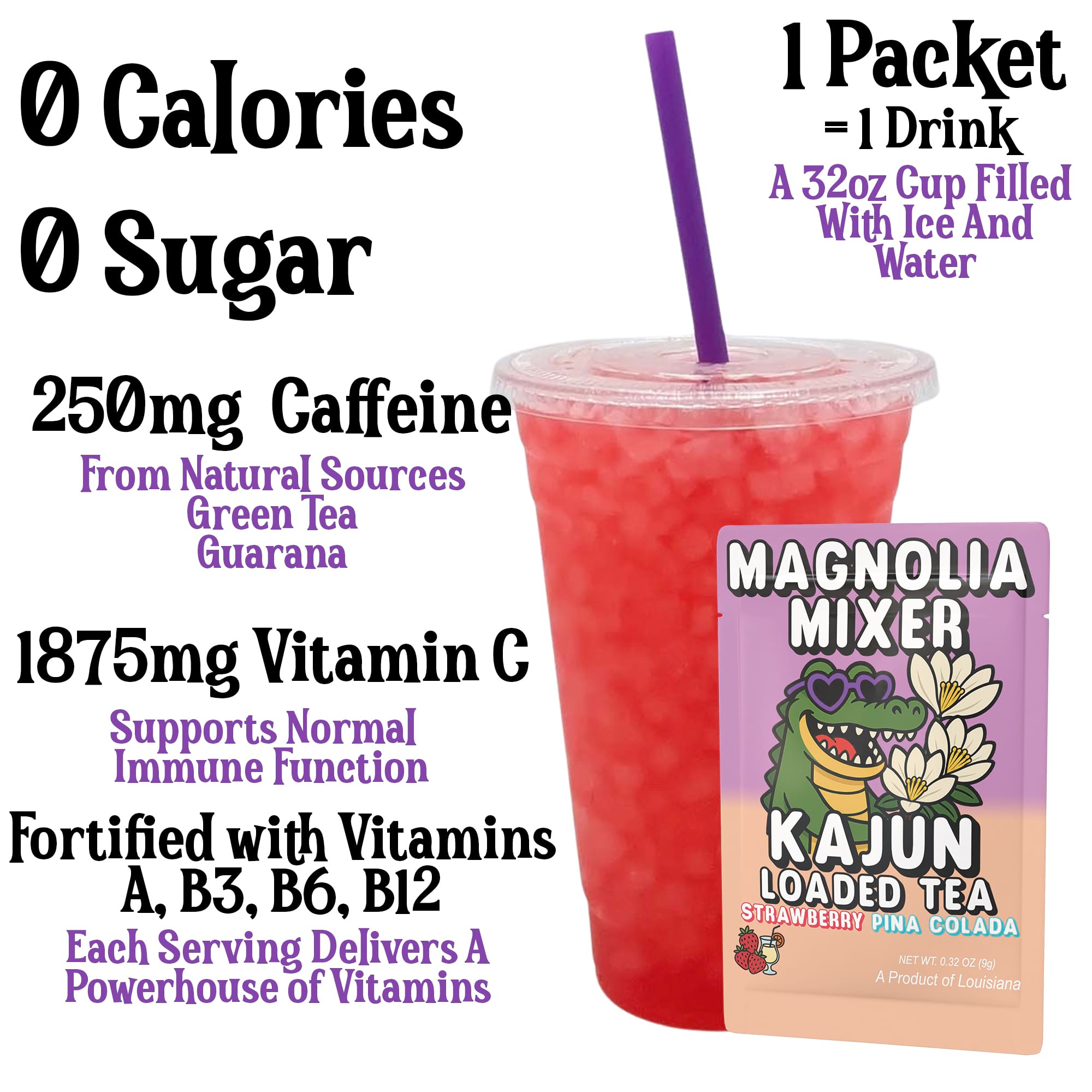 Big Bayou Bundle 40-Pack - Smooth Sips for Your Drink Routine