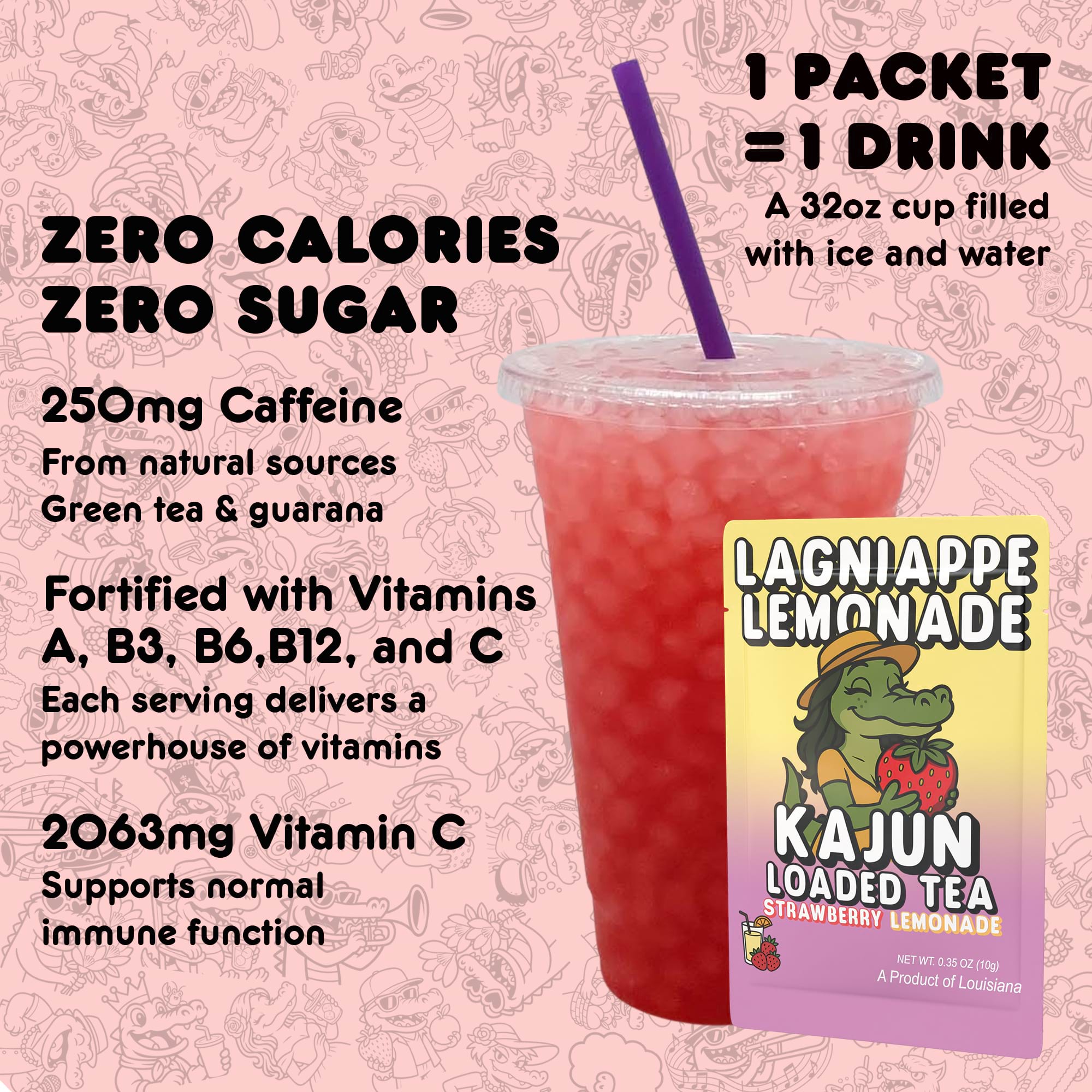 Lagniappe Lemonade - Playful Sips for Everyday Cups