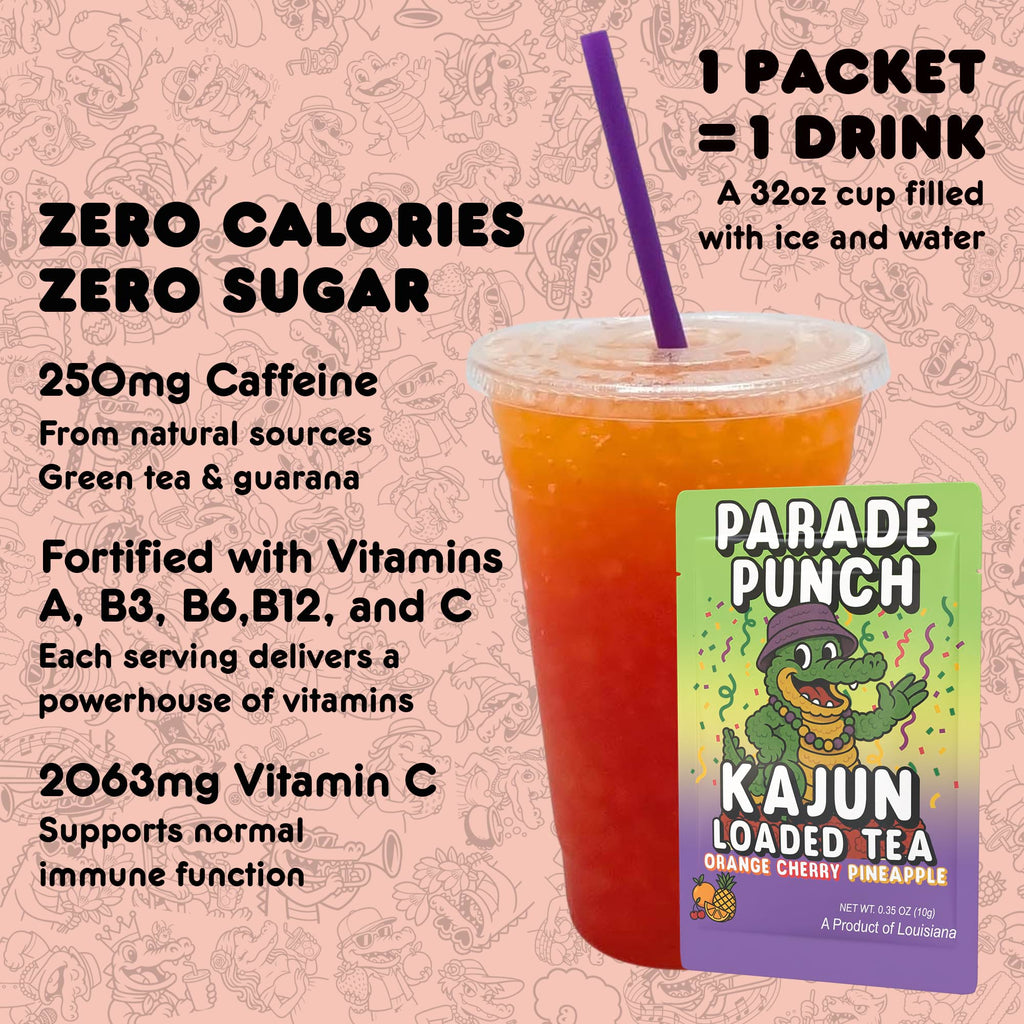 Parade Punch - Pleasant Sips for Iced Tea Moments