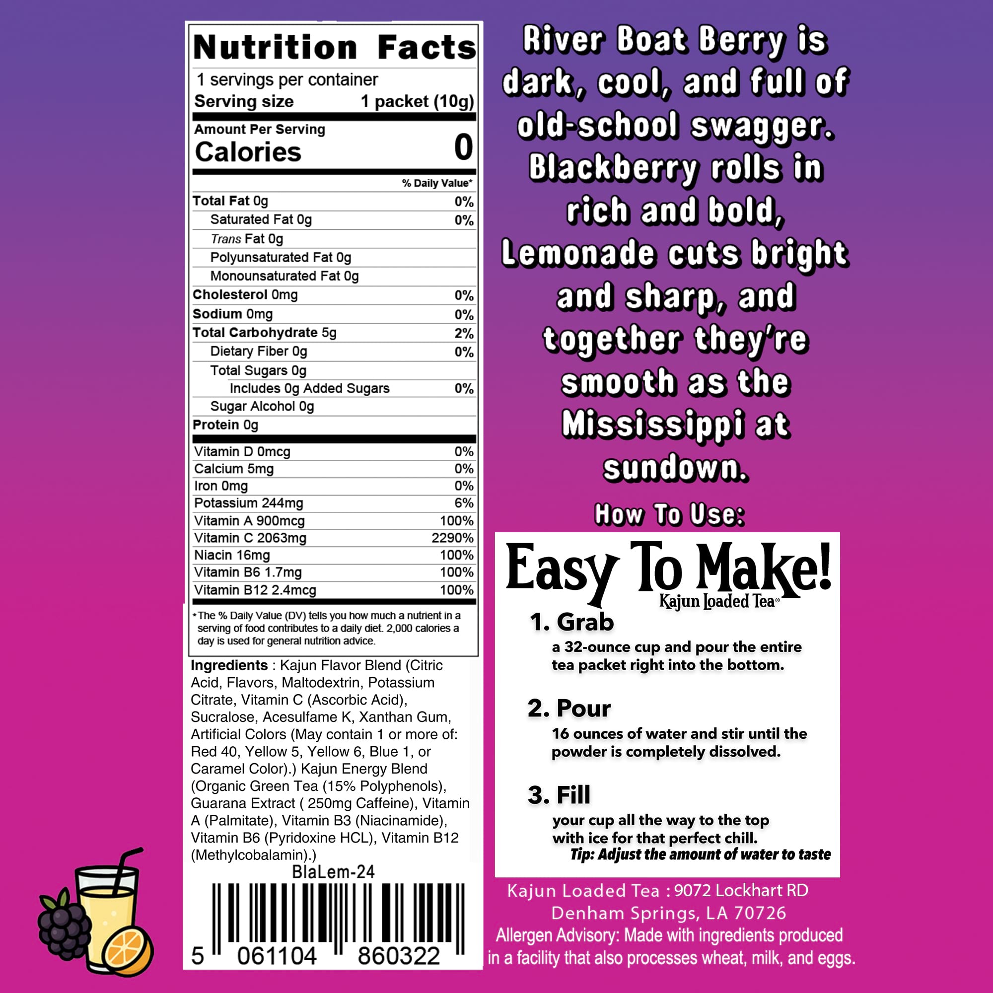 Riverboat Berry - Lively Sips for Everyday Cups