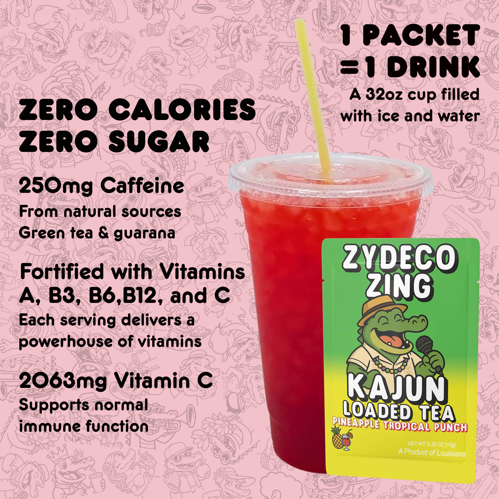 Zydeco Zing - Enjoyable Sips to Mix and Enjoy