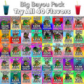Big Bayou Bundle 40-Pack - Smooth Sips for Your Drink Routine