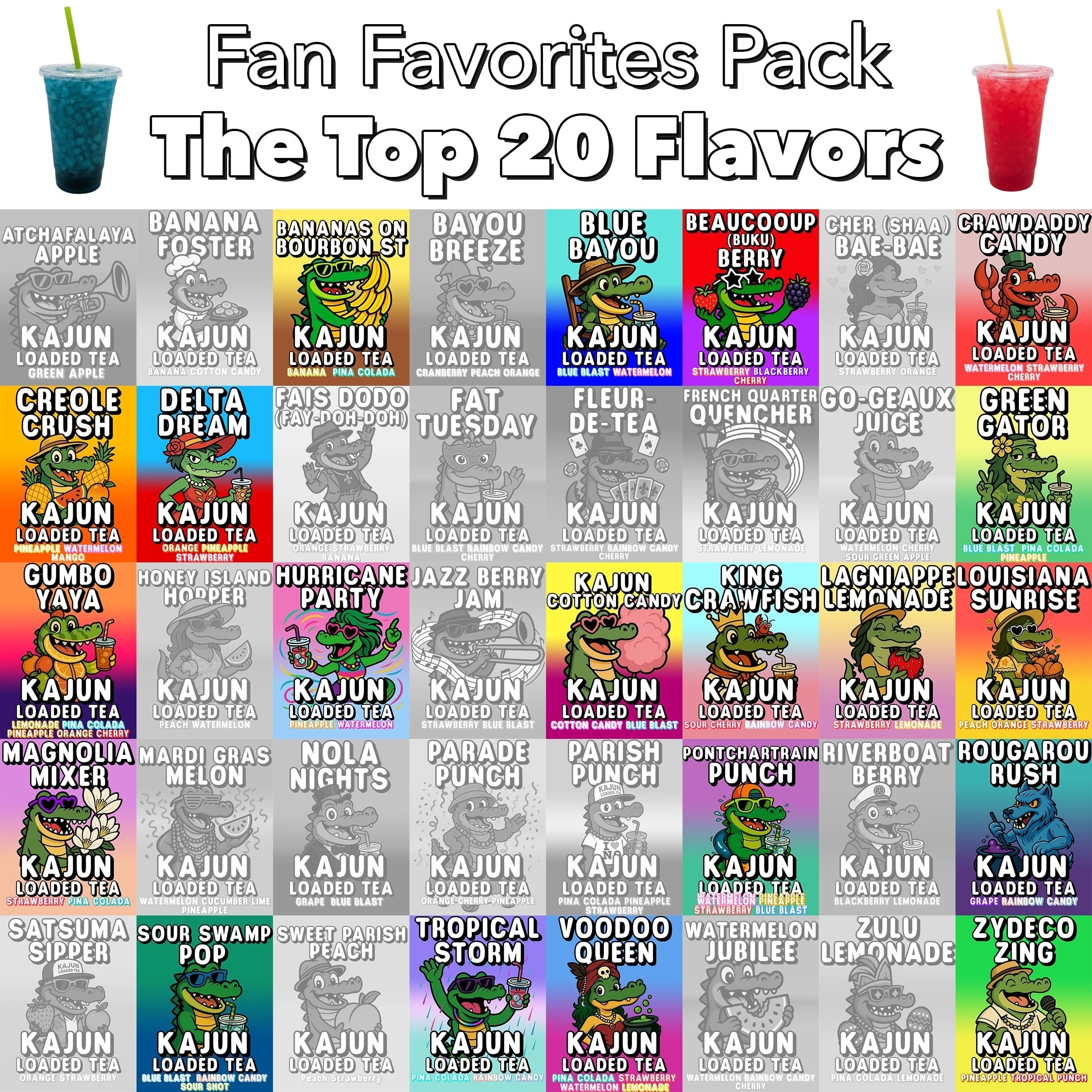 Fan Favorites 20-Pack - Enjoyable Sips for Shared Moments