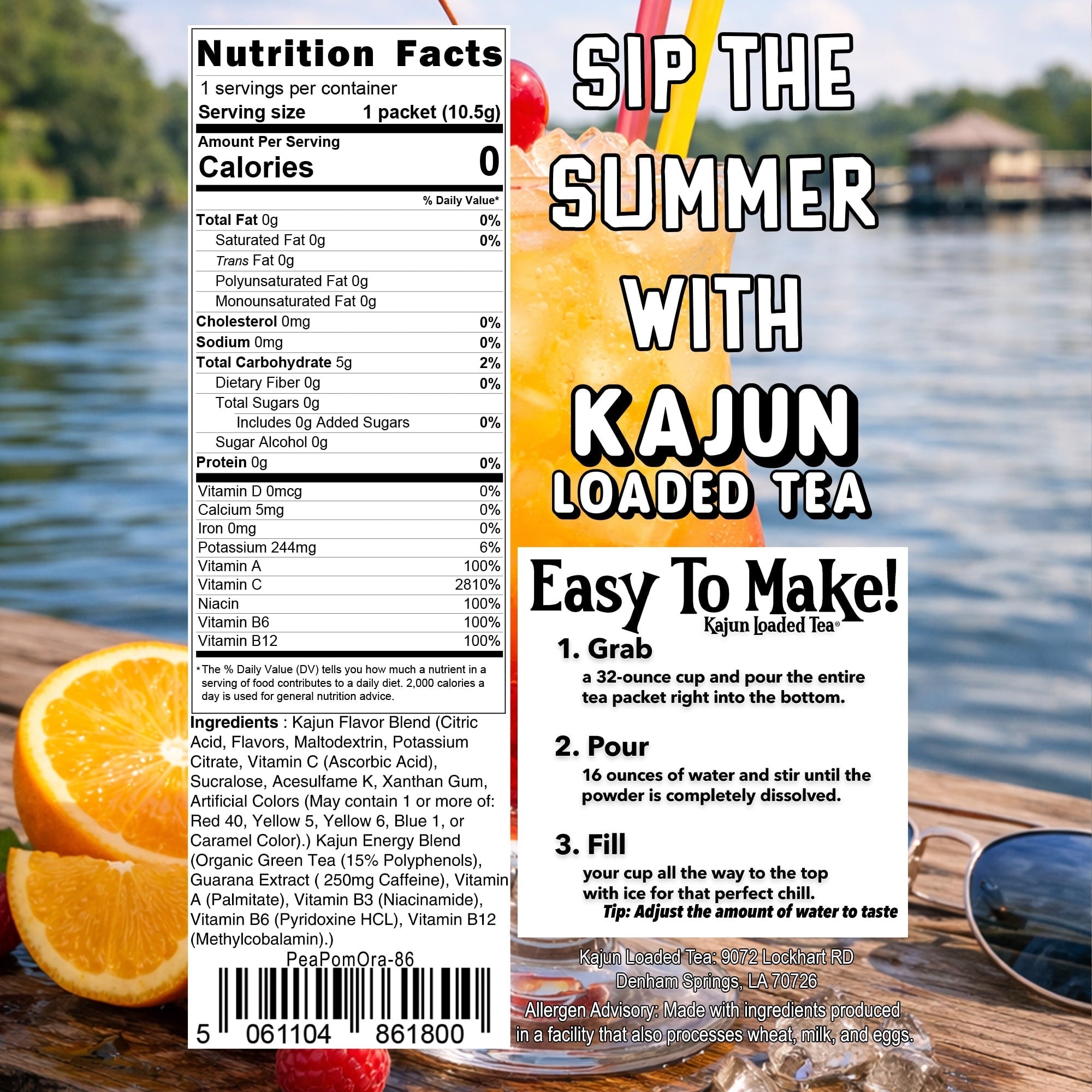 Sip the Summer Mocktails 24-Pack - Bold Sips for Your Cup