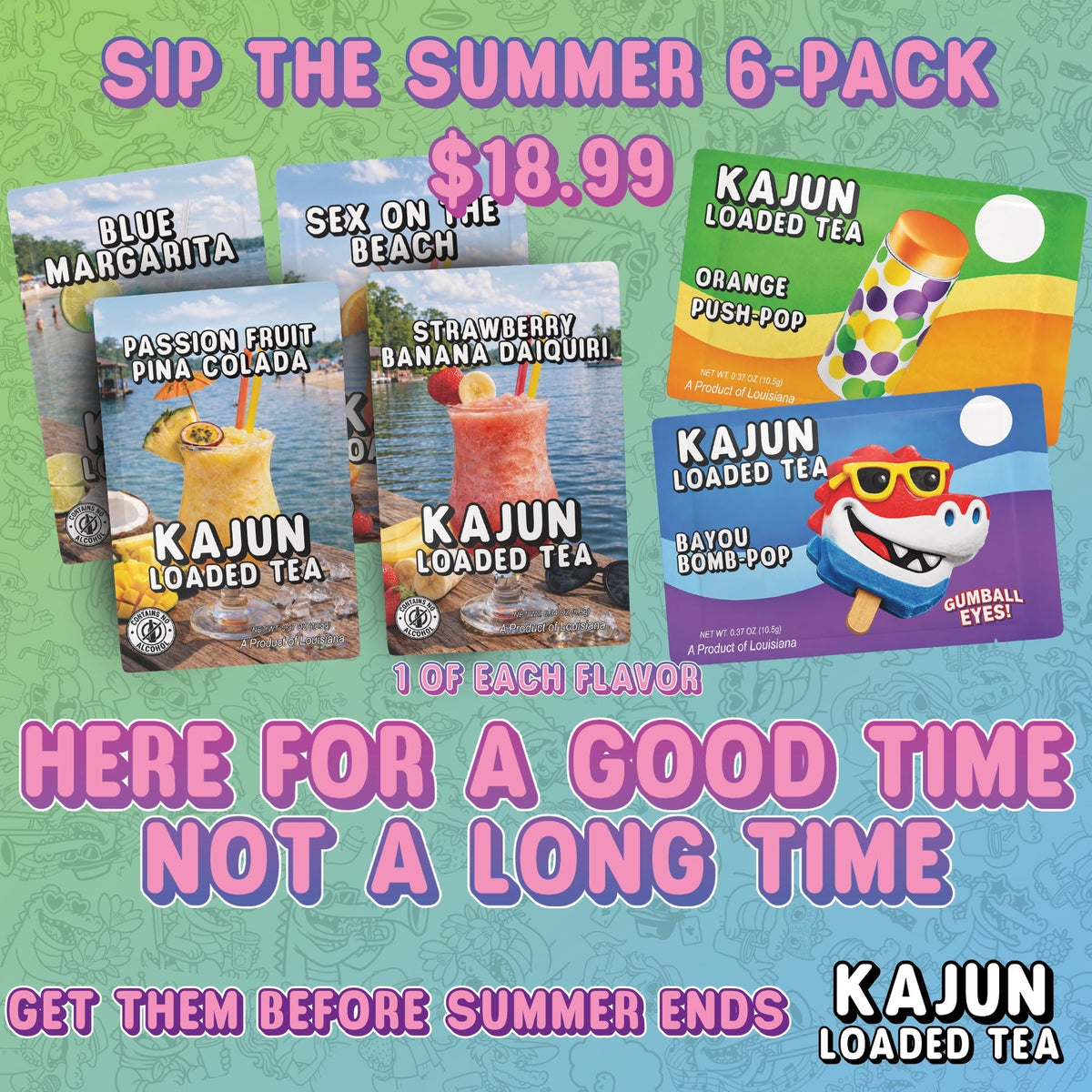 Sip the Summer Mocktails 24-Pack NG81