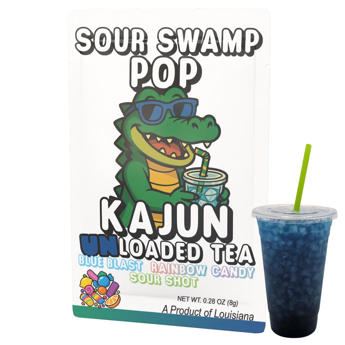 Sour Swamp Pop UNLoaded Tea (Caffeine Free) E83