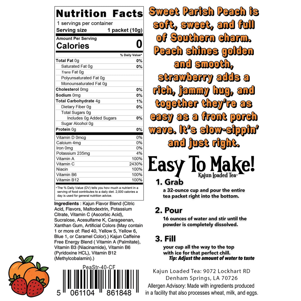 UNLoaded Tea Variety Pack (Caffeine Free) EM24