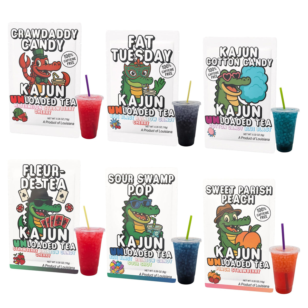 UNLoaded Tea Variety Pack (Caffeine Free) EM24