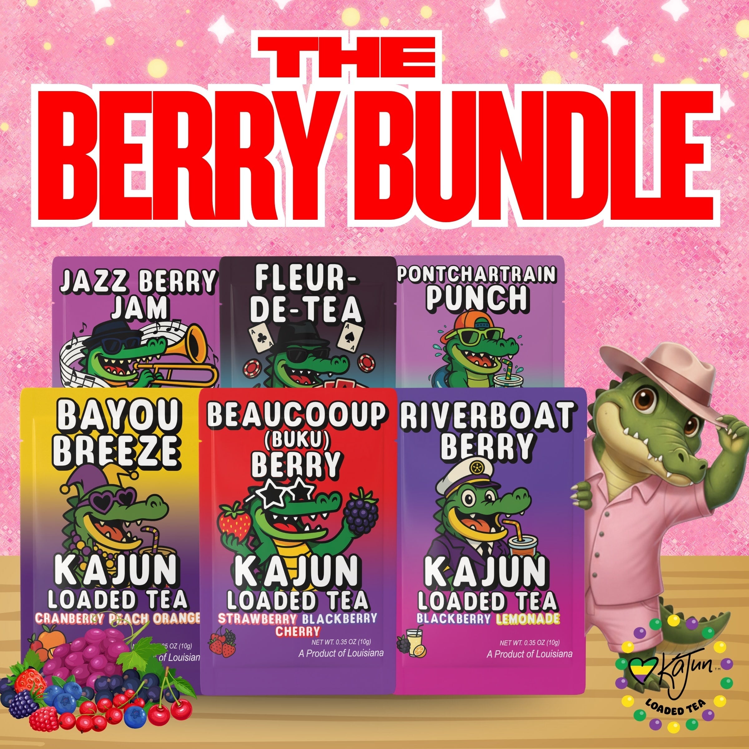The Berry Bundle - Cool Sips at Home or Away